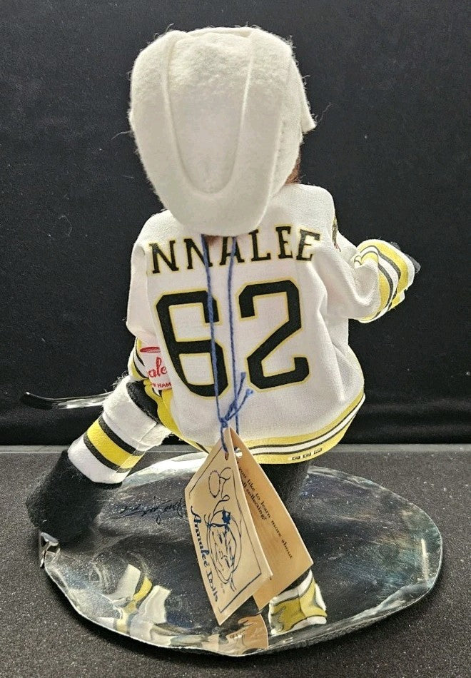 Chuck Thorndike & Steve Leach Signed Boston Bruins Annalee Doll