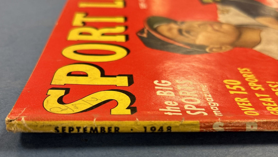Sport Life Magazine September 1948 Lou Boudreau Indians Cover