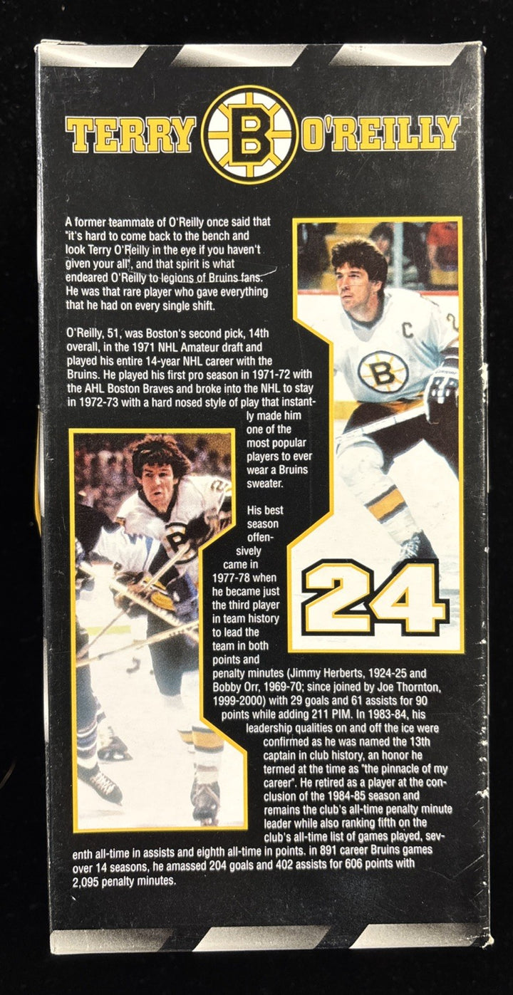 Boston Bruins TERRY O'REILLY Retirement Night October 24 2002 BOBBLE HEAD NIB