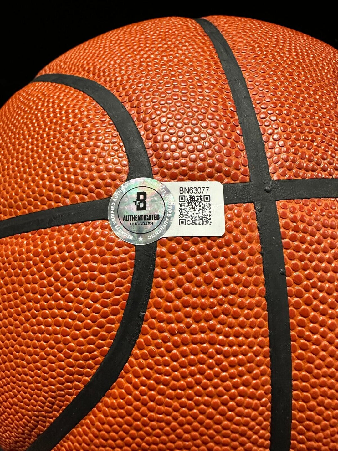 Oscar Robertson Autographed Spalding Official NBA Game Basketball BAS