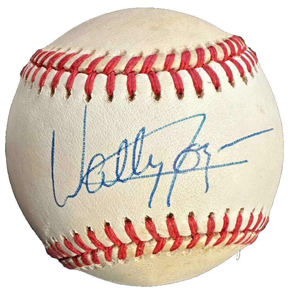 Wally Joyner Autographed American League Baseball California Angels