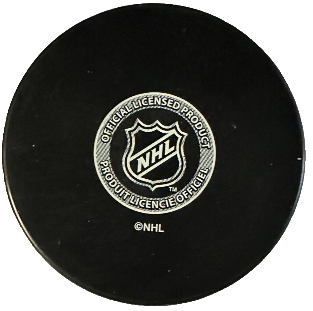 Brad Stuart Autographed Boston Bruins Hockey Puck NHL