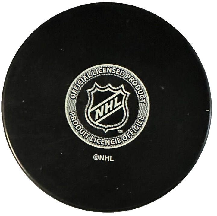 Brad Stuart Autographed Boston Bruins Hockey Puck NHL