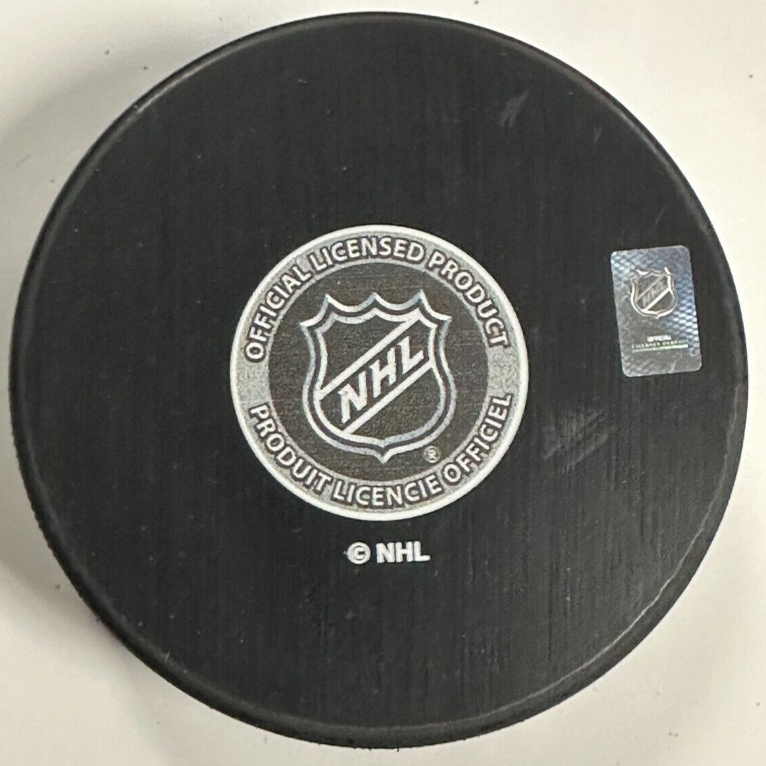 Ray Bourque Autographed Boston Bruins 100th Anniversary Puck NHL