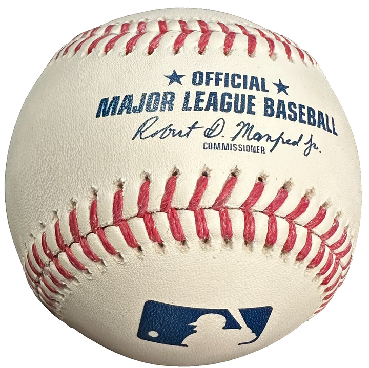Marty Barrett Autographed Official Major League Baseball W/ 86 ALCS MVP JSA
