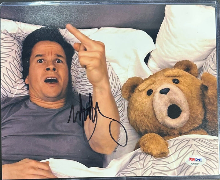 Mark Wahlberg Autographed 11x14 Photo "Ted" PSA/DNA