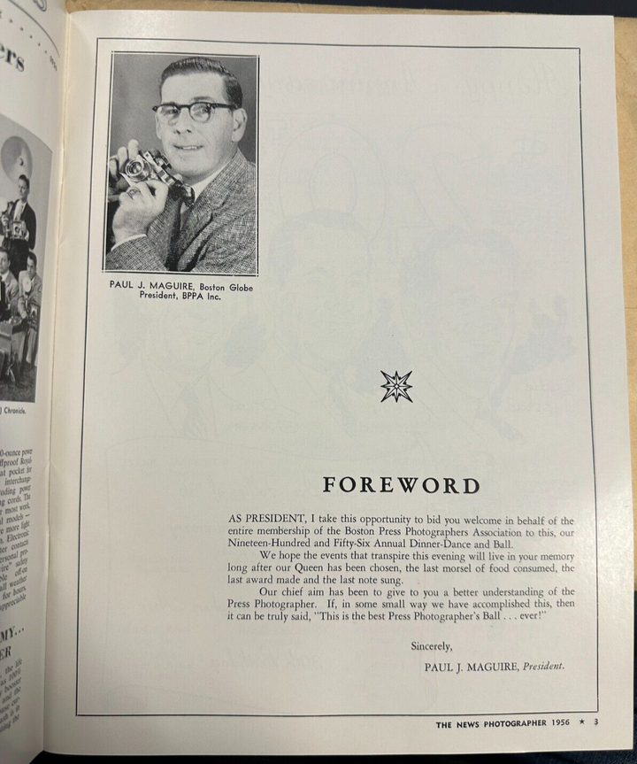 1956 Issue of The News Photographer Magazine