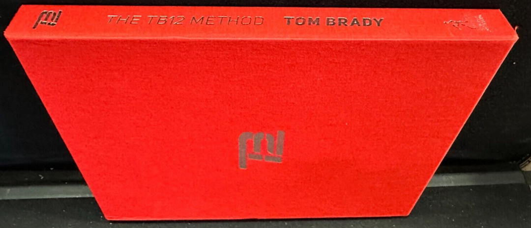 Tom Brady The TB12 Method Autographed Book with Cover BAS LOA Patriots