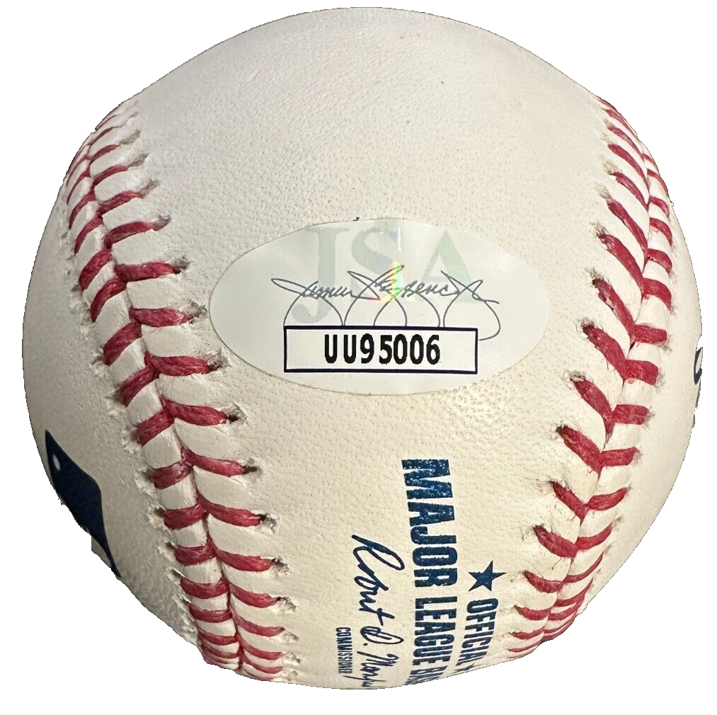 Dansby Swanson Autographed Official Major League Baseball Chicago Cubs JSA