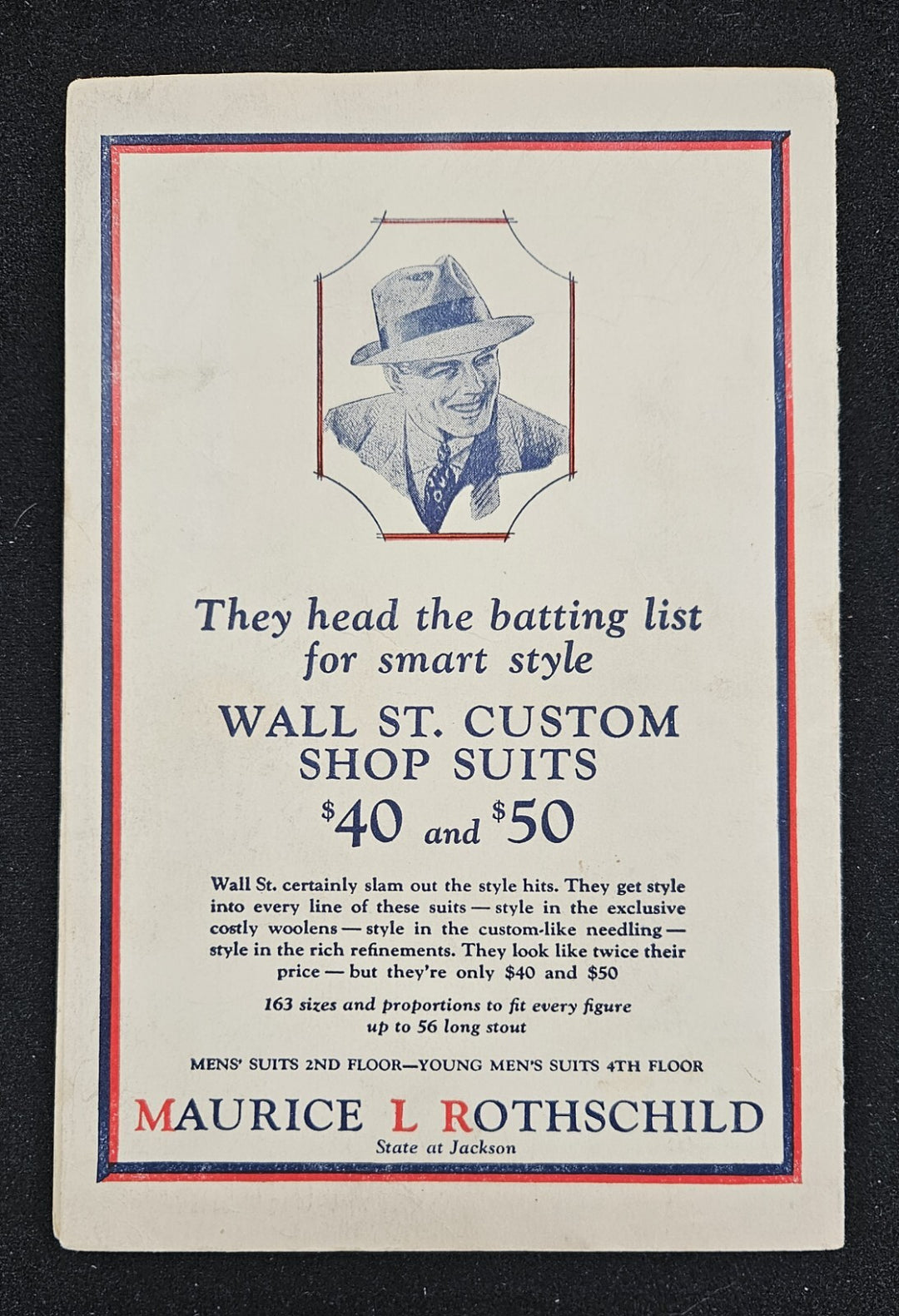 1939 Chicago White Sox Vs. Boston Red Sox Program Ted Williams Rookie Season