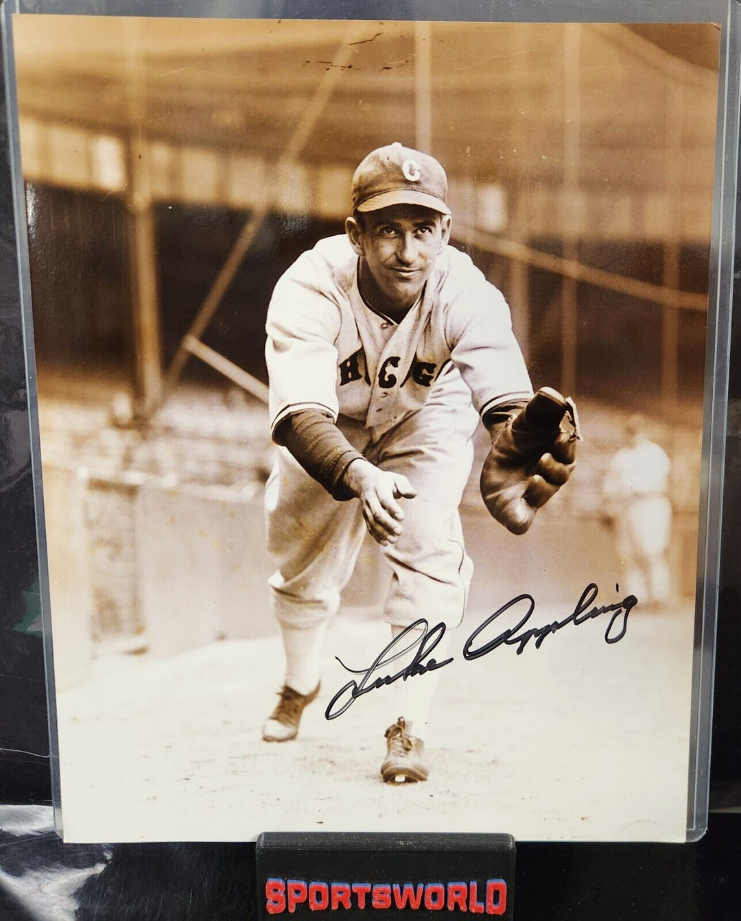 Luke Appling Signed 8x10 Photo Chicago White Sox HOF COA