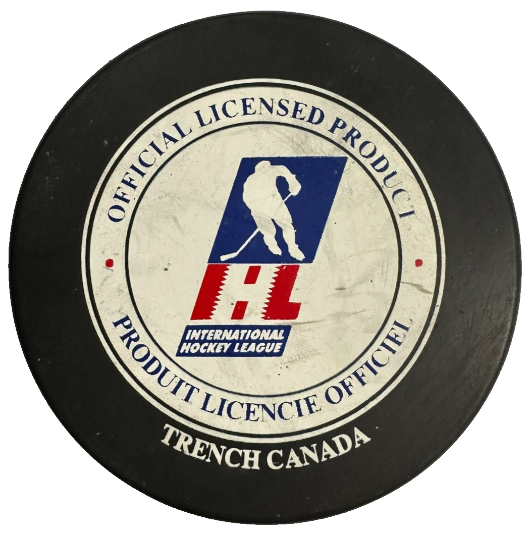 Vintage Atlanta Knights Official Hockey Puck IHL