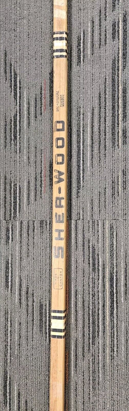Réal Lemieux Los Angeles Kings Game Used Sherwood Hockey Stick LOA