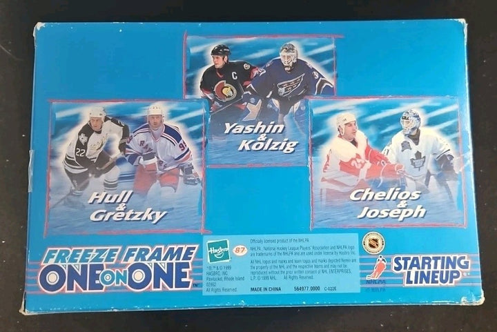 NHL Freeze Frame One-On-One SLU 1999 Wayne Gretzky vs. Brett Hull NIB HOF