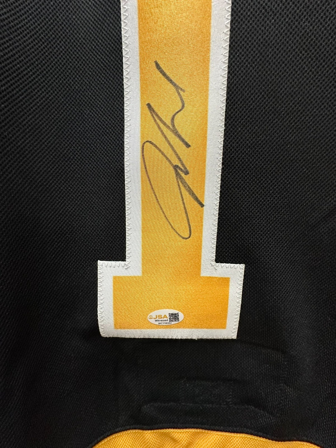Jeremy Swayman Autographed Boston Bruins Authentic Jersey JSA