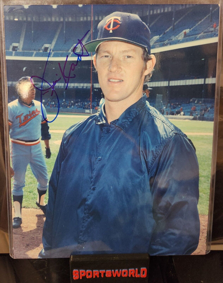 Jim Kaat Signed 8x10 Photo Twins Phillies HOF COA