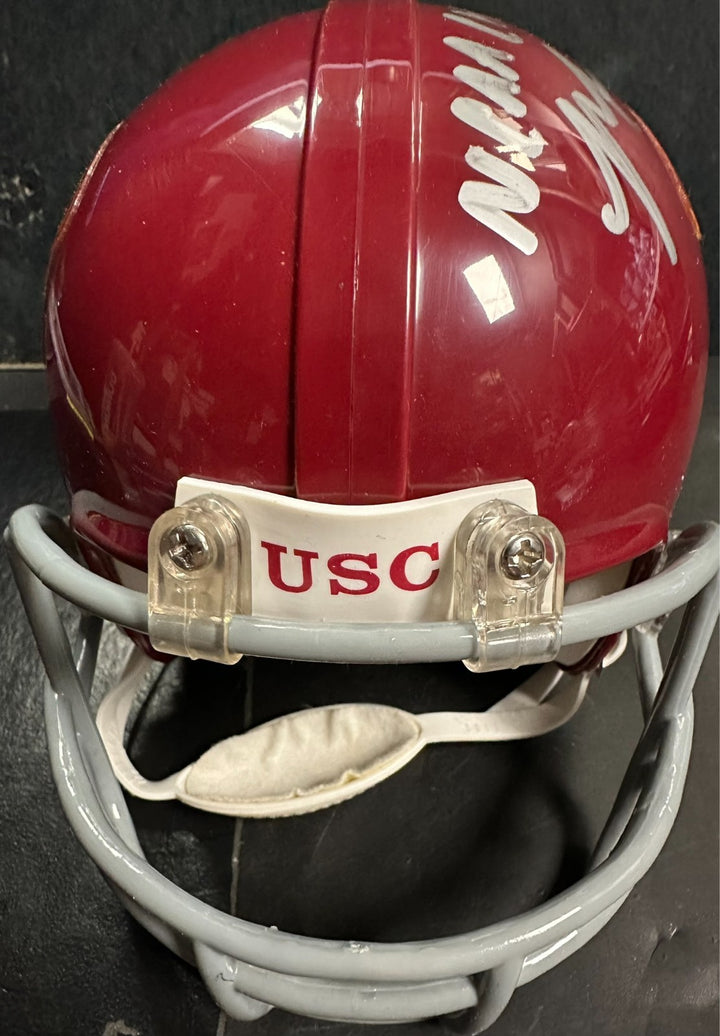 Matt Cassel Autographed USC Trojans Mini Helmet W/ NCAA Champs Insc