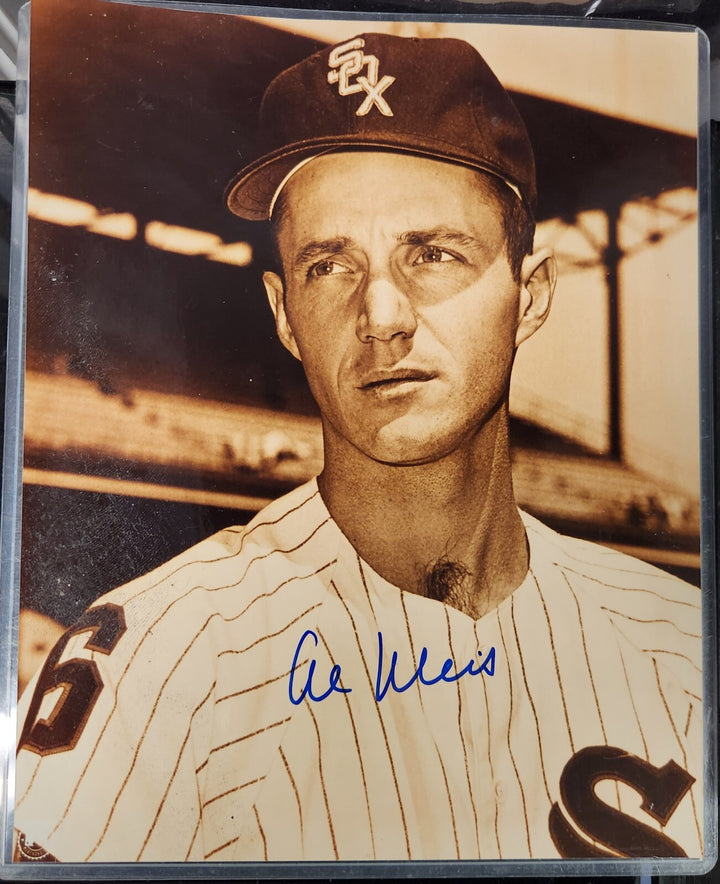 Al Weis Signed 8x10 Photo Chicago White Sox New York Mets COA