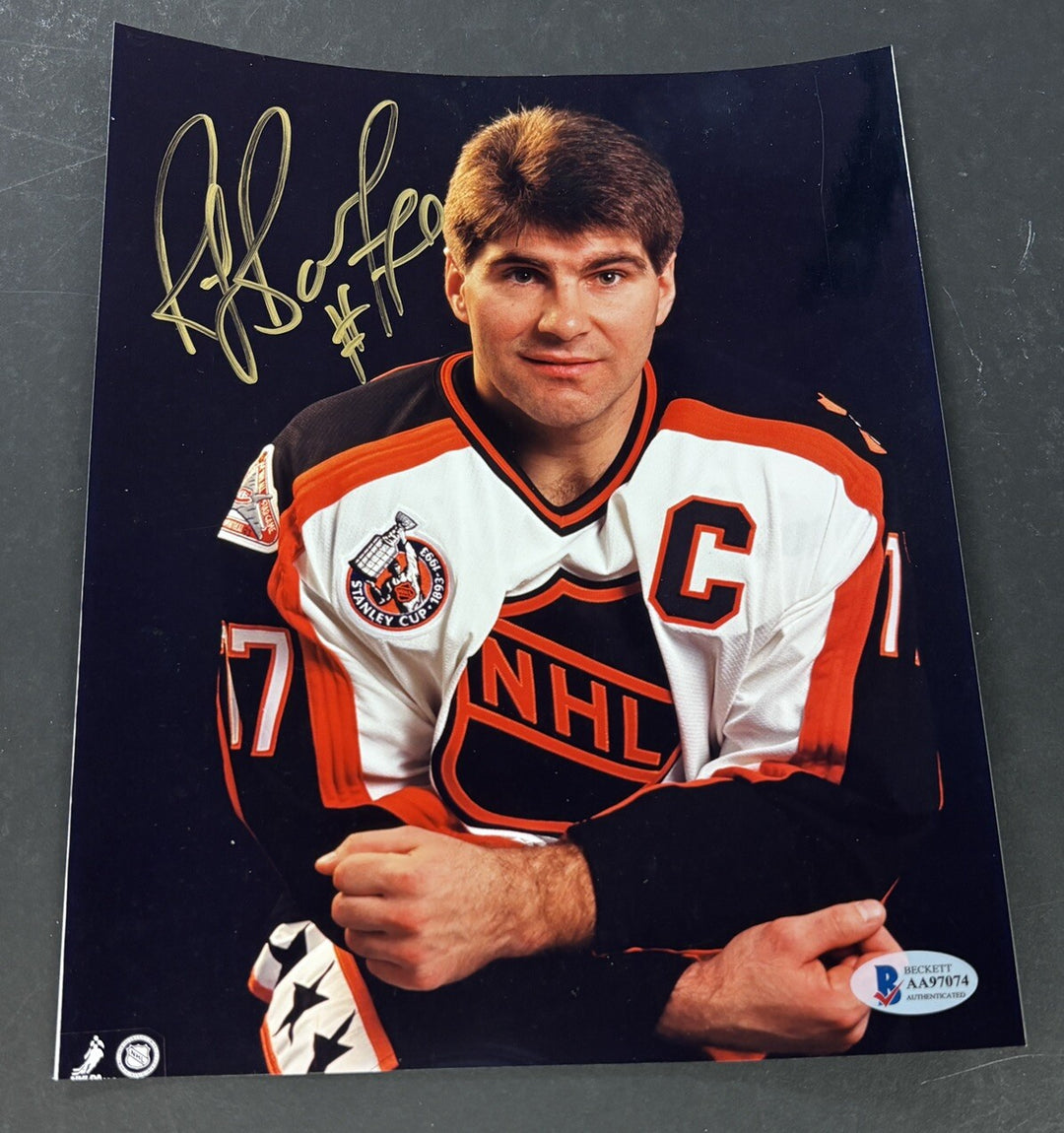 Ray Bourque Signed All Star 8x10 Boston Bruins Sportsworld Beckett COA