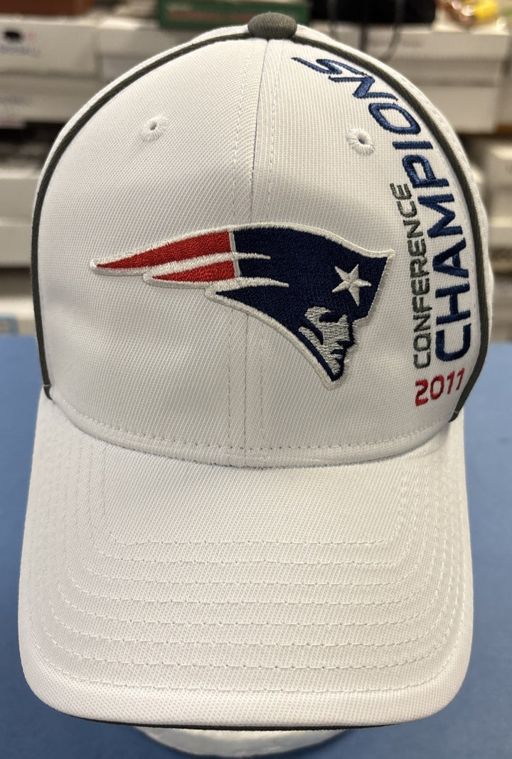 2011 New England Patriots Conference Champions Adjustable Hat By Reebok