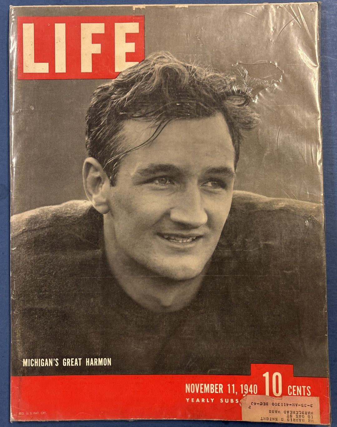 Life Magazine Vintage Michigans Great Harmon