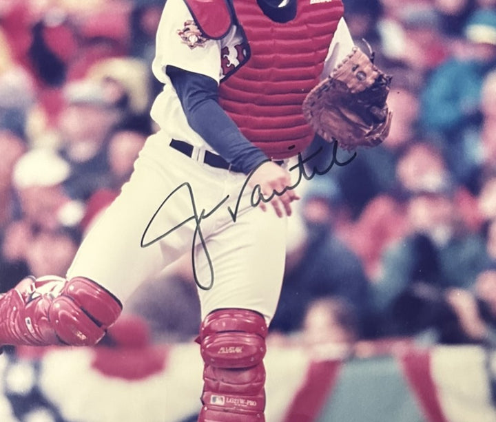 Jason Varitek Autographed Boston Red Sox 8x10 Photo Framed Red Sox