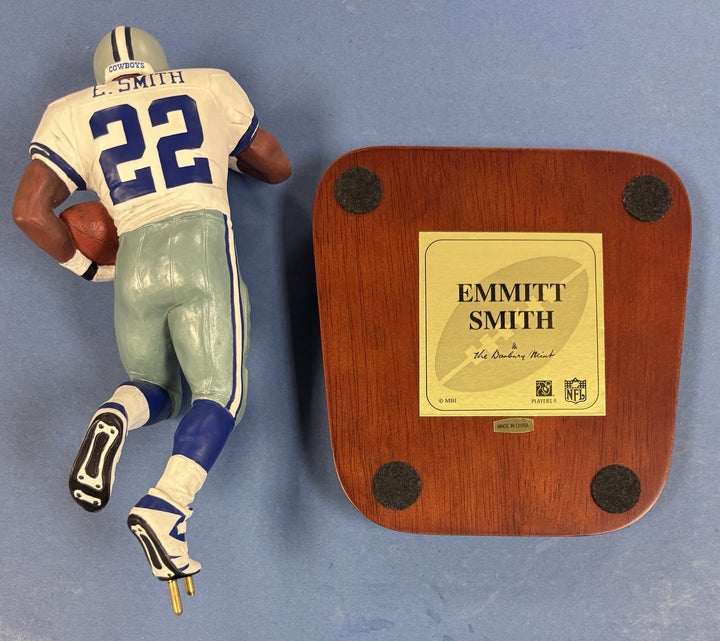 Emmitt Smith Danbury Mint 7 Inch Figure Dallas Cowboys HOF