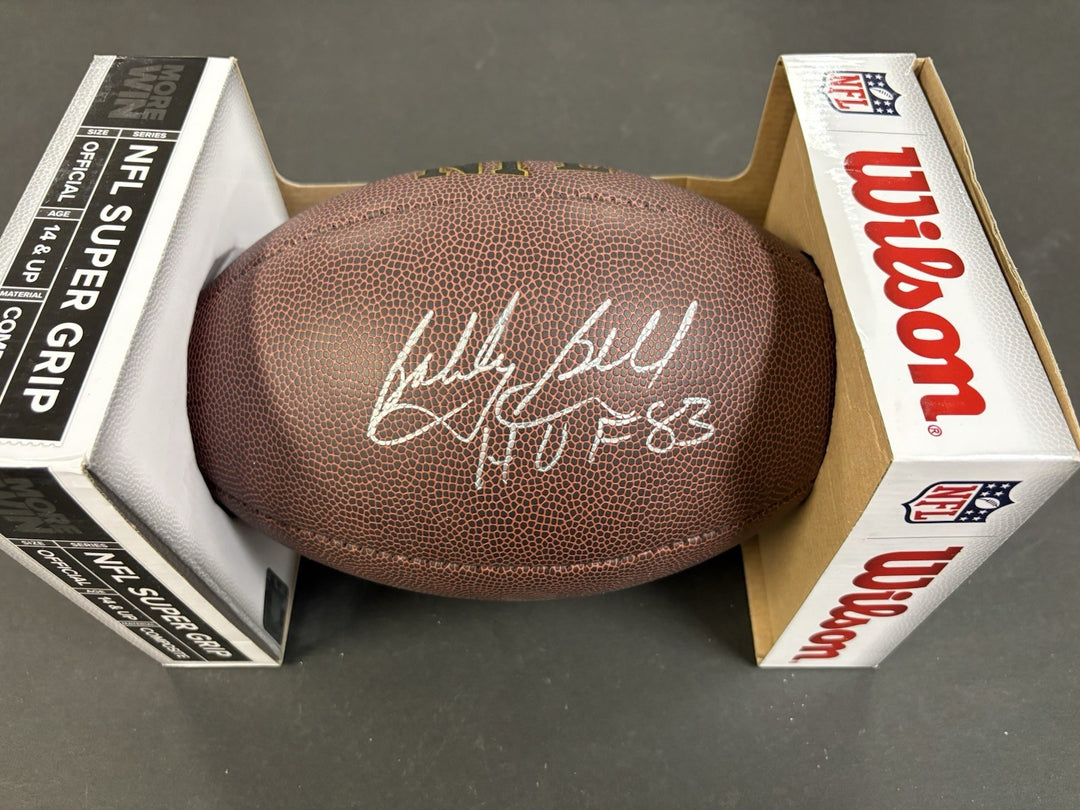 Bobby Bell Signed Inscribed Football Hall Of Fame 1983 COA Kansas City Chiefs