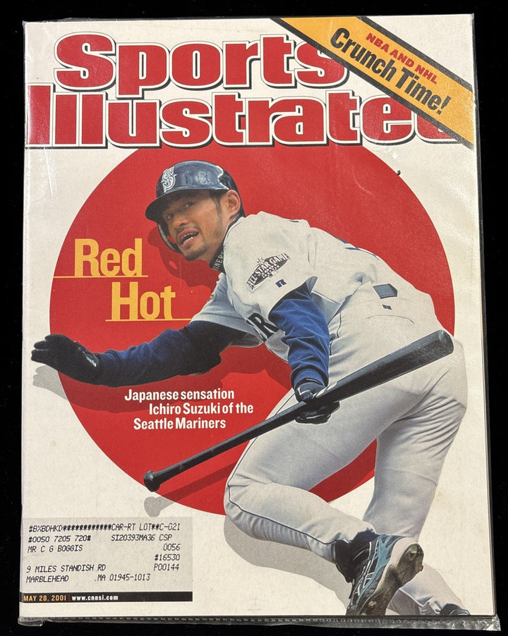 May 28 2001 Sports Illustrated Ichiro Suzuki First Cover Seattle Mariners