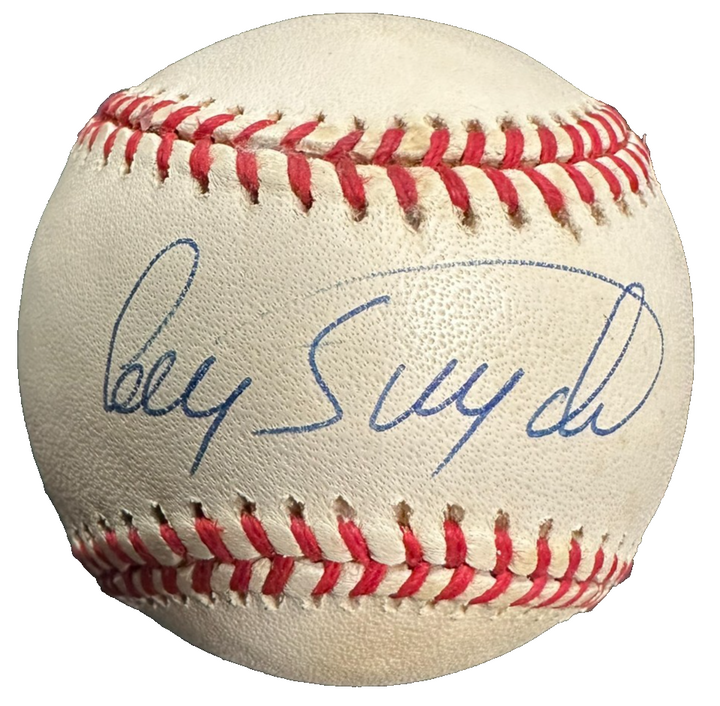 Cory Snyder Autographed Official National League Baseball Cleveland Indians