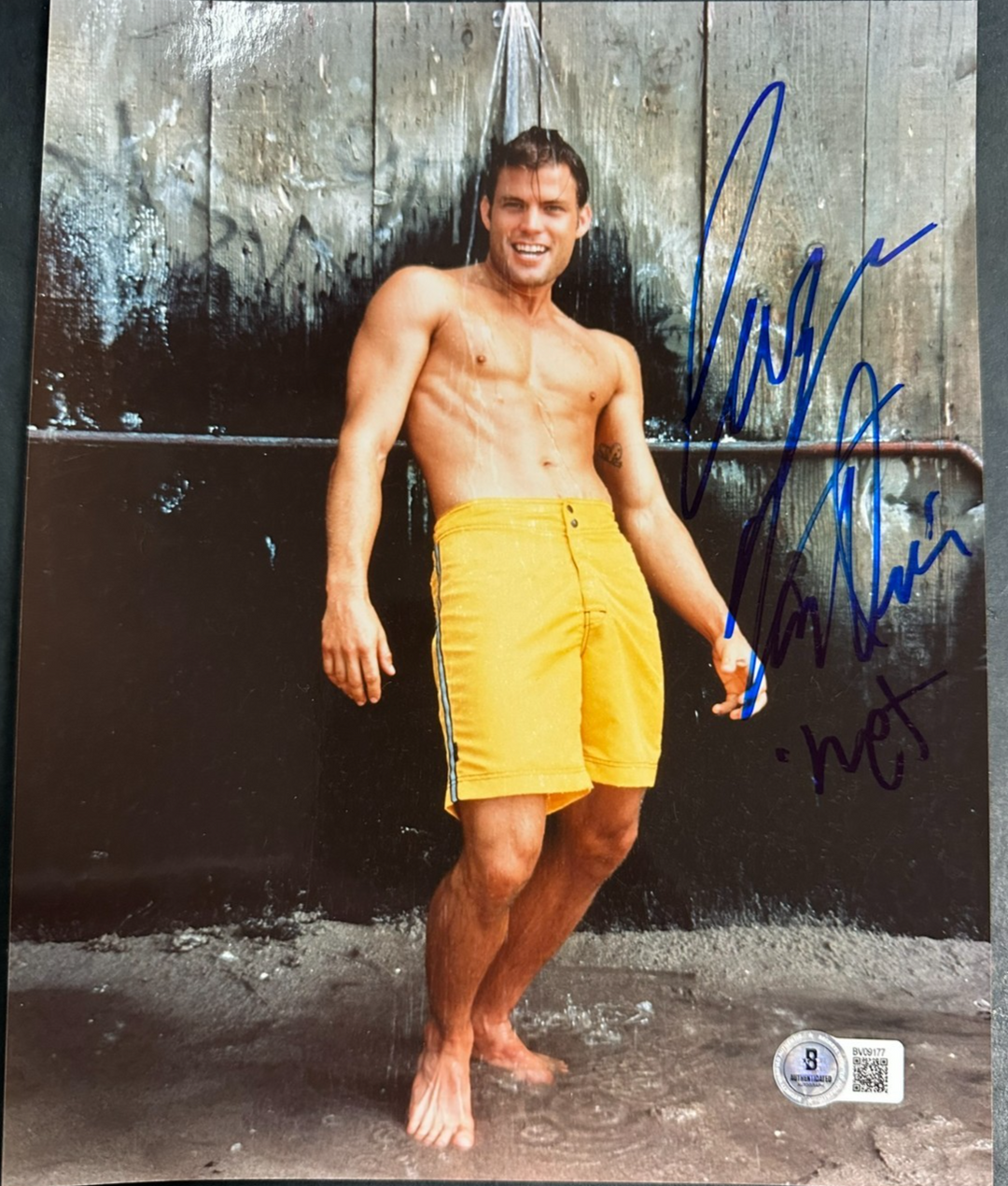 Casper Van Dien Signed Autographed 8X10 Photo BAS Starship Troopers