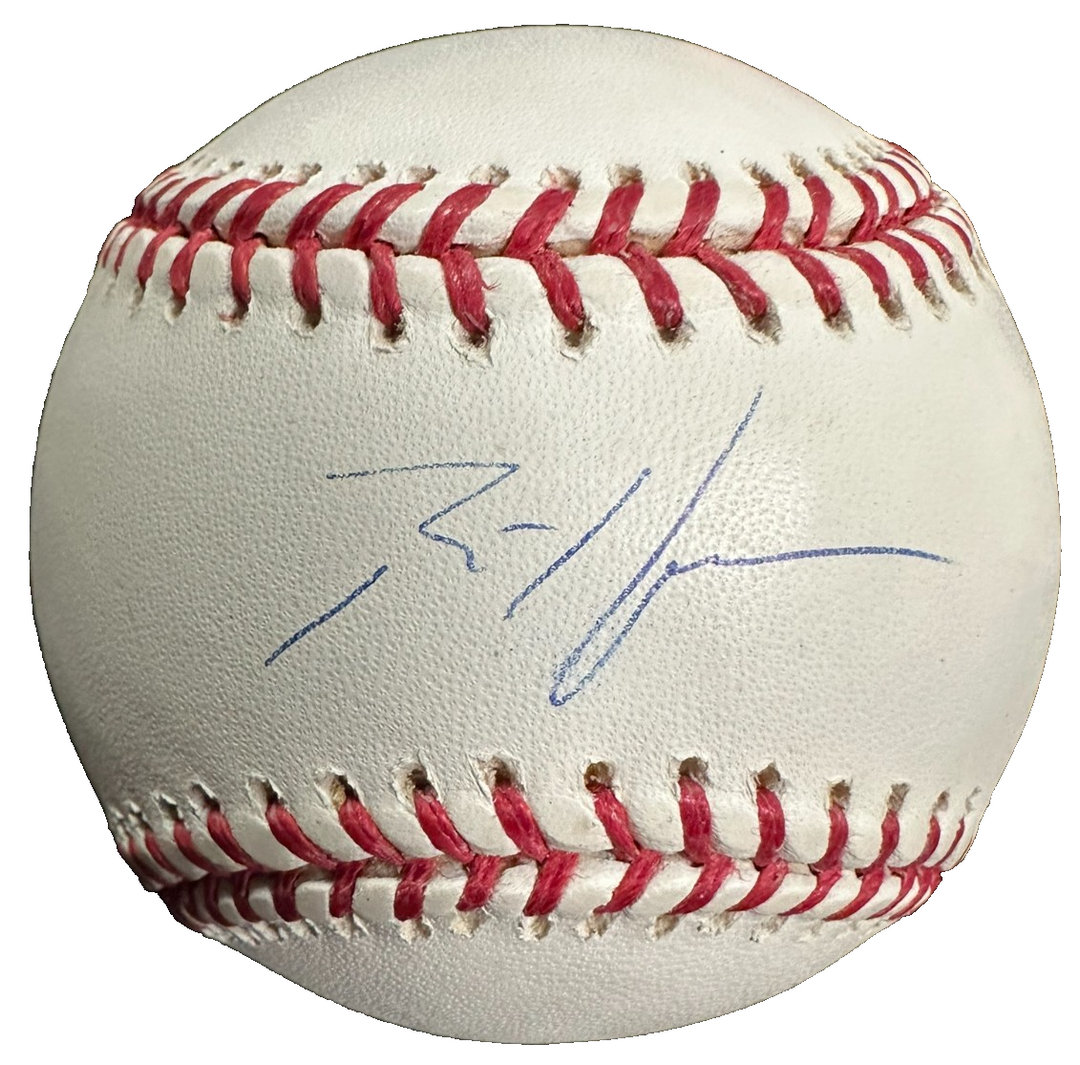 Rich Harden Autographed Major League Baseball TRISTAR Oakland A's