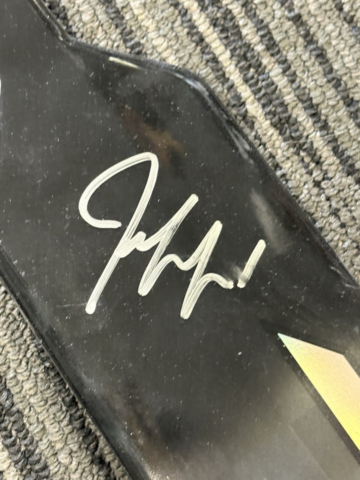 Boston Bruins Jeremy Swayman Signed Broken Game Used Stick Sportsworld COA