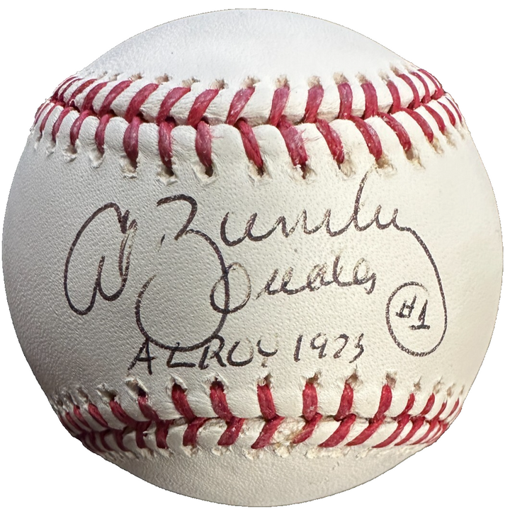 Al Bumbry Autographed Official Major League Baseball W/ AL ROY 1973