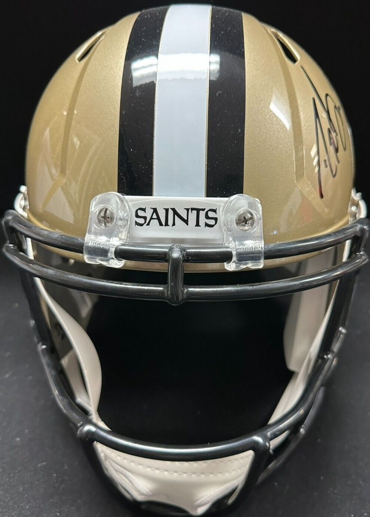 Drew Brees Autographed New Orleans Saints Full Size Replica Helmet NFL BAS