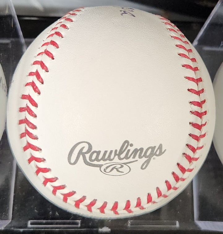 Charles Laquidara Signed Inscribed 2013 World Series Baseball WBCN Host COA