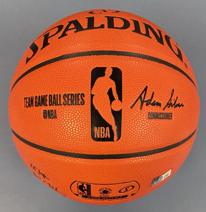 2020-21 Boston Celtics Team Signed Basketball Jayson Tatum Jaylen Brown Beckett