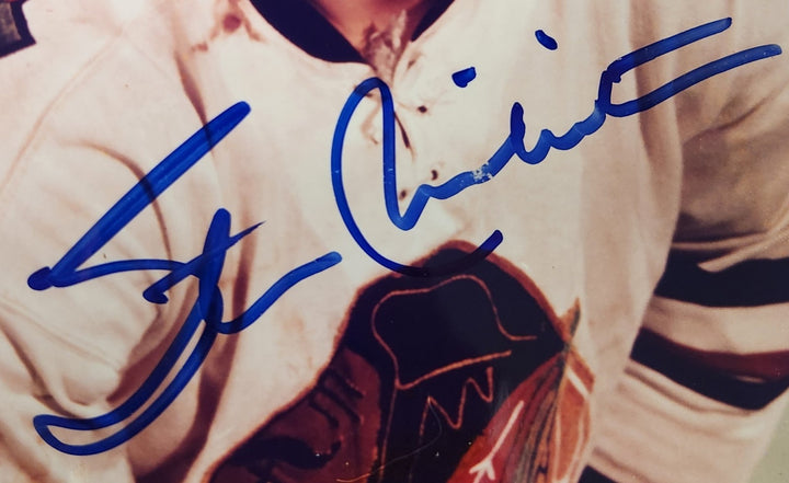 Stan Mikita Autographed 8x10 Photo Chicago Blackhawks HOF COA