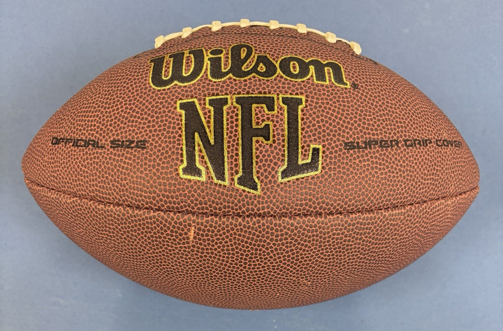 Claude Humphrey HOF Signed Wilson Football Atlanta Falcons Sportsworld COA