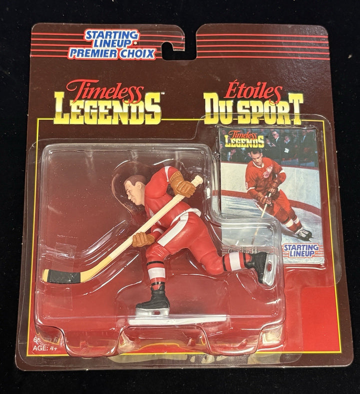 1996 Starting Lineup Timeless Legends Gordie Howe Detroit Red Wings