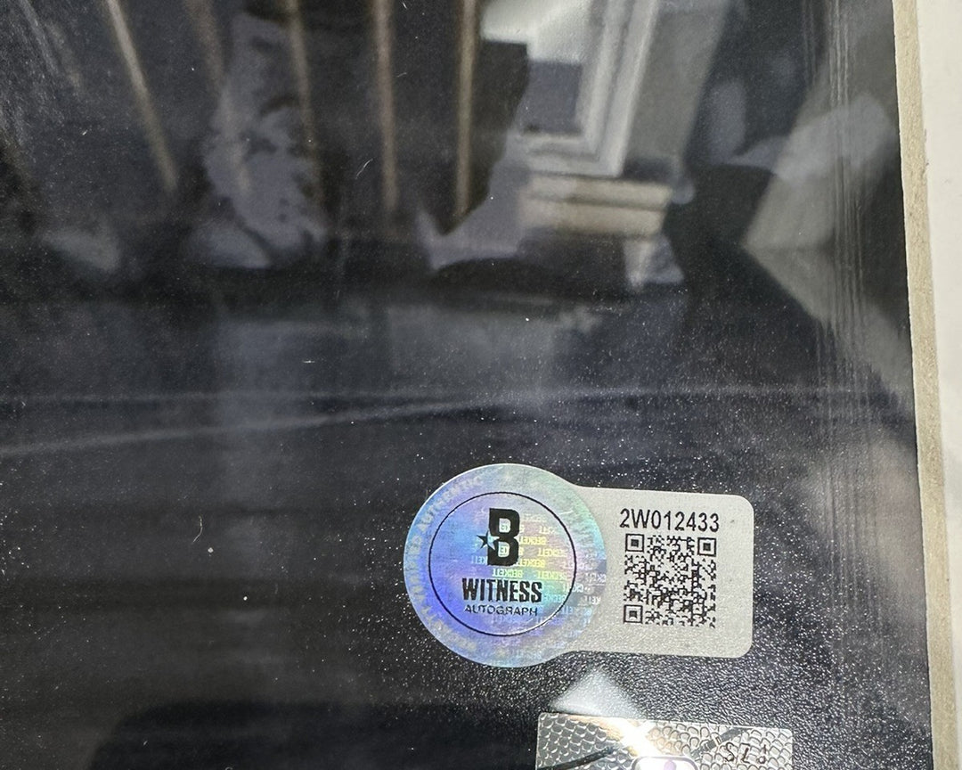 Larry Bird & Dominique Wilkins Autographed 16x20 Photo Framed BAS HOF