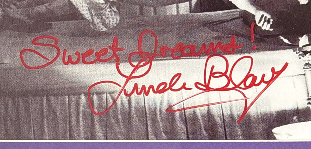 Linda Blair As Regan In The Exorcist Framed Signed 8x10 JSA Certified
