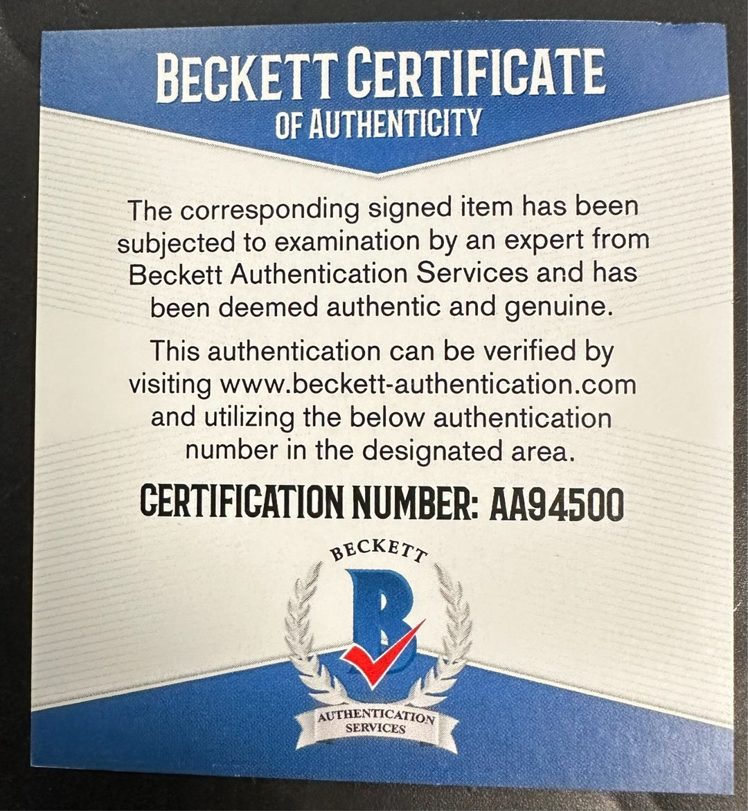 Monte Irvin Autographed Official National League Baseball BAS HOF NY Giants