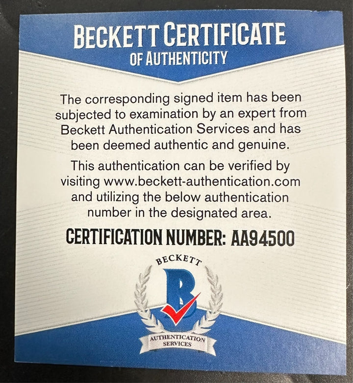 Monte Irvin Autographed Official National League Baseball BAS HOF NY Giants