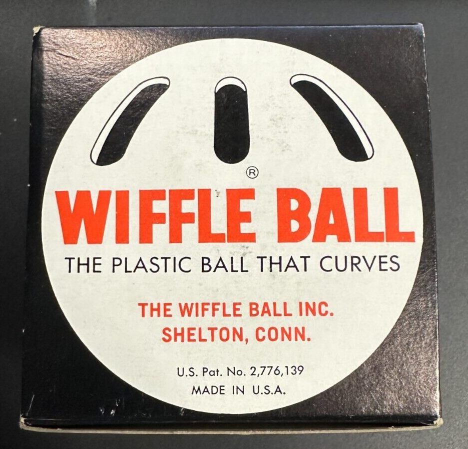 1977 Thurman Munson Box Wiffle Ball W/ Frank Tanana Disk Ball Unused!