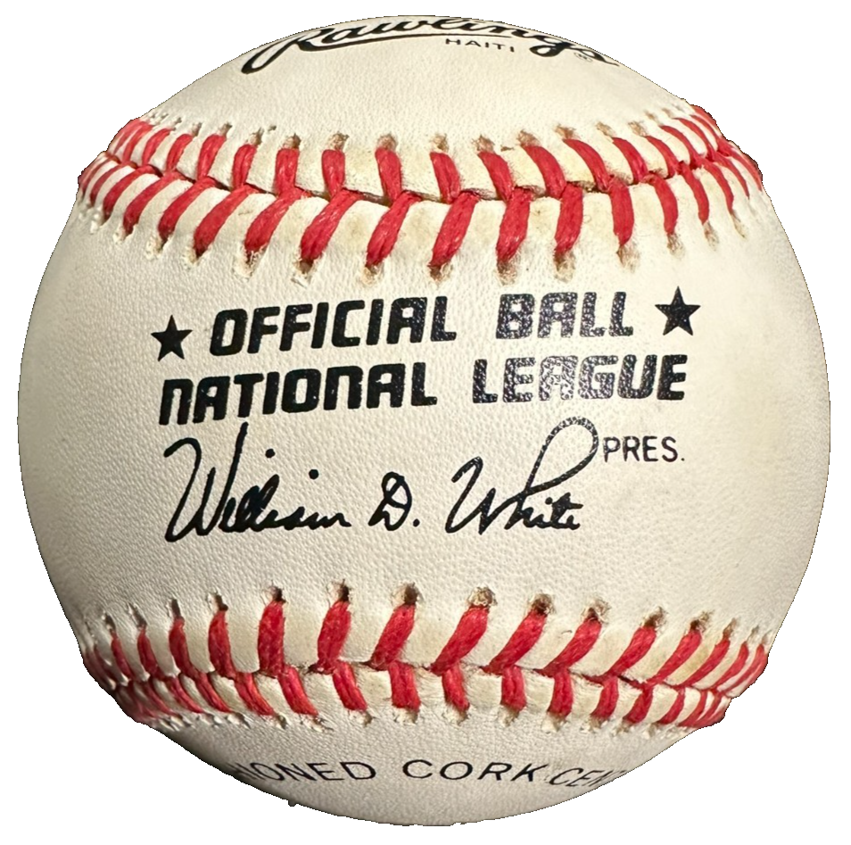 Jerome Walton Autographed National League Baseball Chicago Cubs