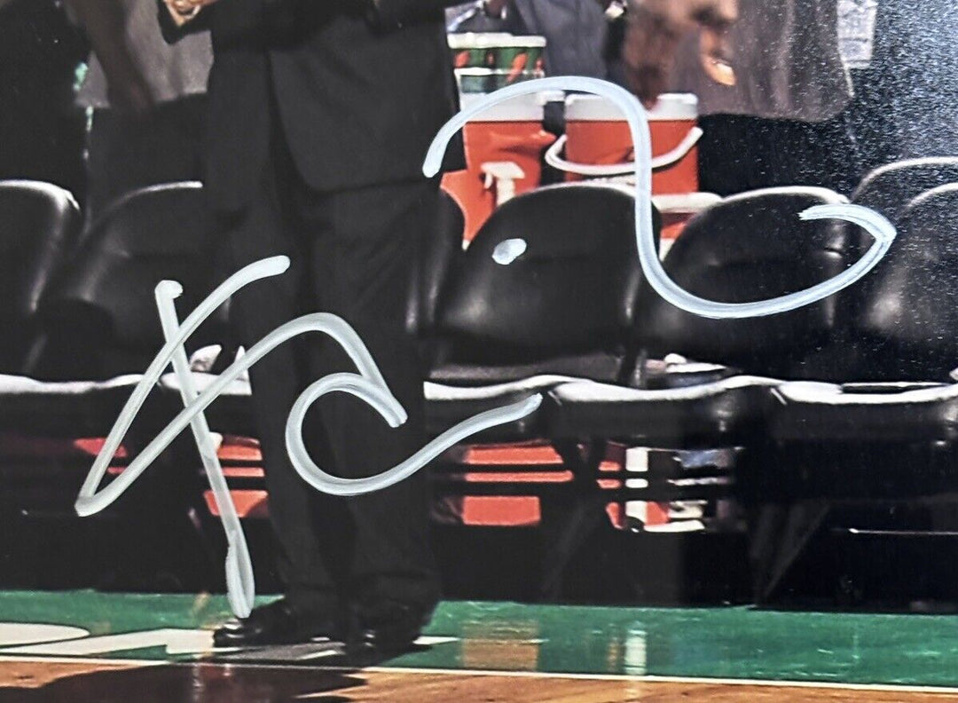Kevin Garnett Signed Framed Boston Celtics 16x20 Fanatics Hologram