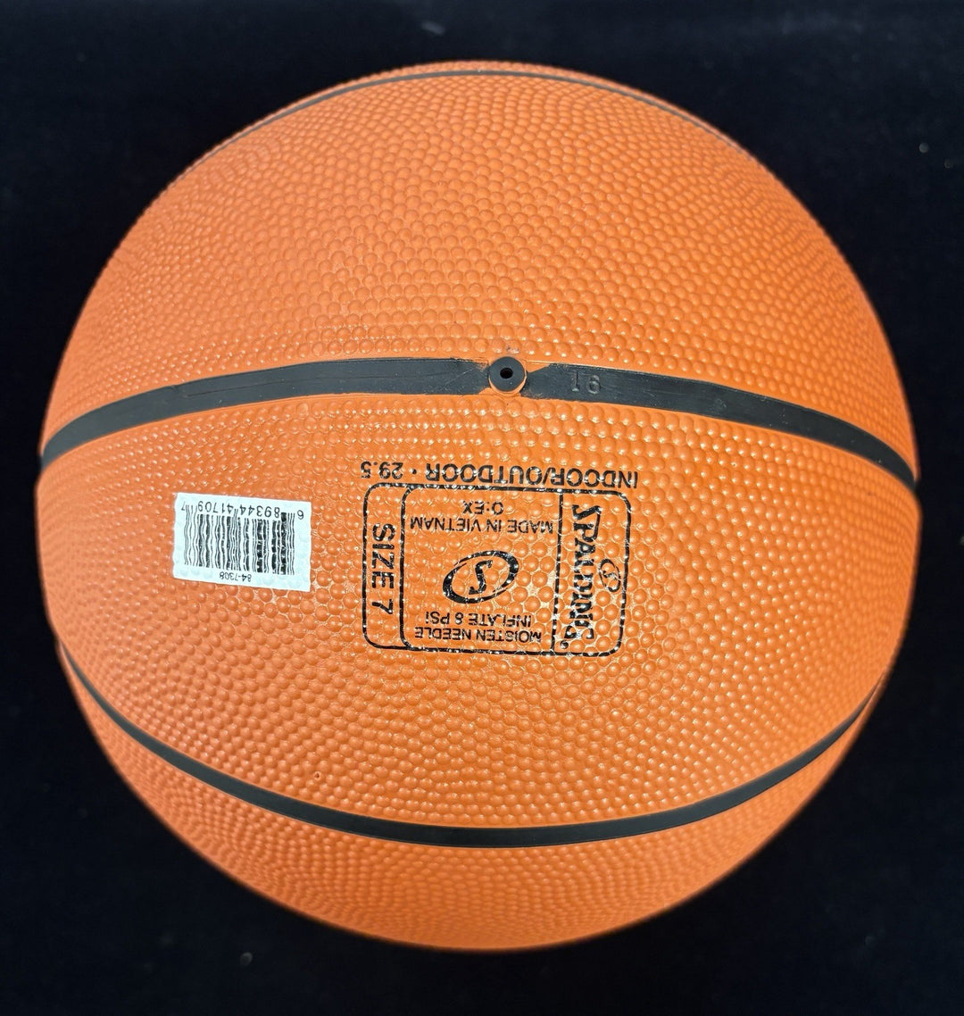 CJ McCollum Signed Spalding All Star Basketball PSA Washington Wizards