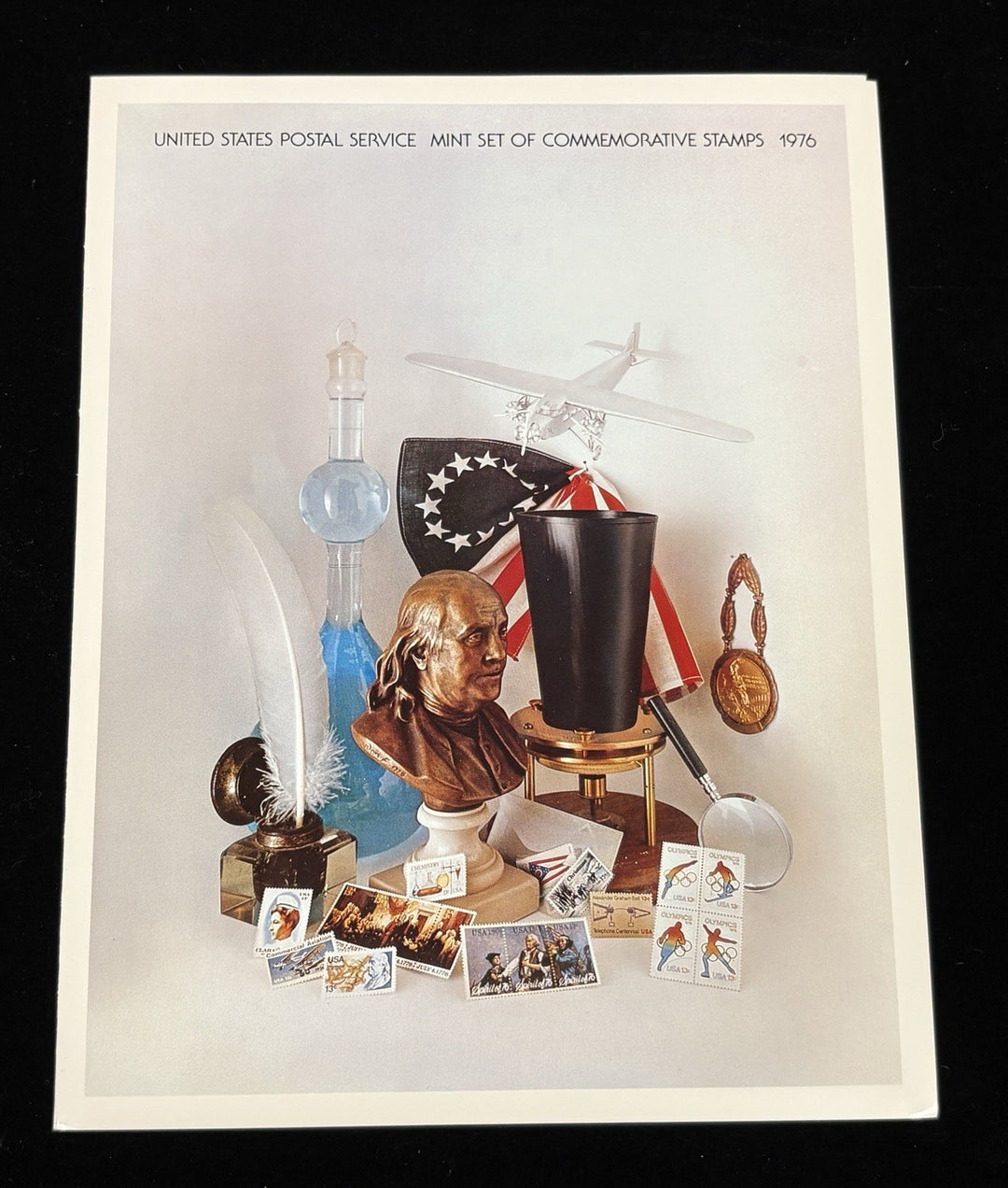 Lot Of 8 US Mint Stamp Sets 1972 Thru 1979 Original Envelopes