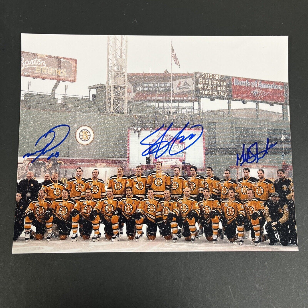 Mark Recchi Shawn Thornton Mark Stuart Signed 8x10 Boston Bruins Sportsworld